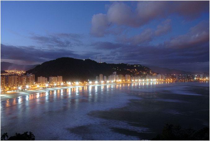 Flat Itarare Tower Beach Aparthotel São Vicente Eksteriør bilde